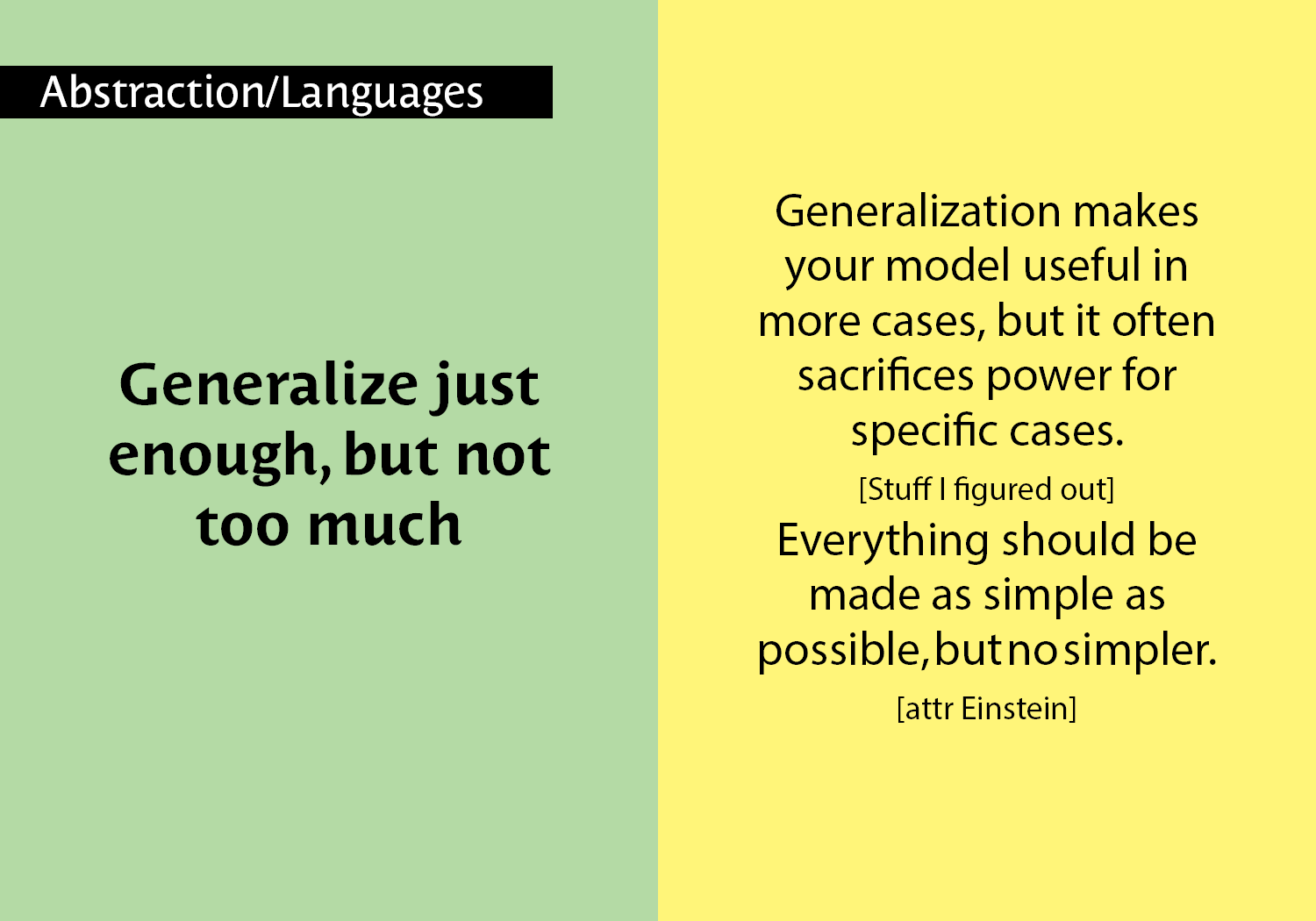 Progress in programming languages can be tracked by the increasing size of programming abstractions -  As time passes, each line of code invokes more power.   [Shaw 80] [Shaw&Klein&Ross 25]  This is why “lines of code” was always a terrible measure of productivity:  it measured input,  not output. [Shaw 02] key =#54
